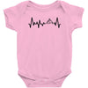 Heart Beats Mountain Baby Bodysuit