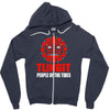 tlingit people of the tides Zipper Hoodie