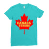 canada strong Ladies Fitted T-Shirt