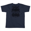 Real Kings Are Born On December 27 Toddler T-shirt