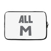 deku all m t shirt hero academia Laptop sleeve