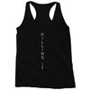 killing it back Racerback Tank