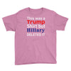 this was a trump shirt but hillary deleted it Youth Tee