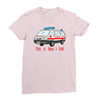 how i roll ambulance Ladies Fitted T-Shirt