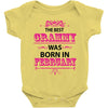 The Best Grammy Was Born In February Baby Onesie