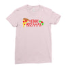 merry pizzamas 3 Ladies Fitted T-Shirt
