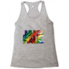 jake paul text paradise Racerback Tank
