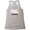 nerdy shirt Racerback Tank