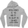 adapt or die encoded Zipper Hoodie