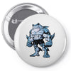 muscle shark Pin-back button