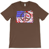american flag peace T-Shirt