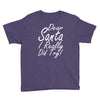 dear santa i really did try Youth Tee
