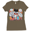 playing games Ladies Fitted T-Shirt
