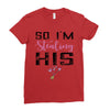 i stole her heart Ladies Fitted T-Shirt