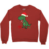christmas dinosaur Crewneck Sweatshirt