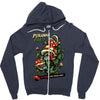 piranha party Zipper Hoodie