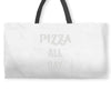 pizza all day Weekender Totes