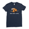 need more coffee Ladies Fitted T-Shirt