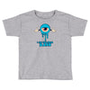 monster eye blue Toddler T-shirt