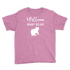 Daddy Bear - Baby Bear Custom Name Youth Tee