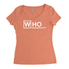 doctor who m.d   vintage retro tv show fan dr Women's Triblend Scoop T-shirt
