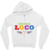 loco coco skul Zipper Hoodie