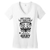 Life After Death Mess With My Baby Women's V-Neck T-Shirt