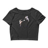 swan kick Crop Top