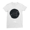 Leo Zodiac Sign Minimal Design Ladies Fitted T-Shirt