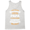Super Cool Papa Of A Freaking Awesome Grandson Tank Top