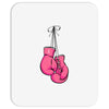 boxing gloves breast cancer Mousepad