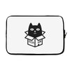 cats love boxes Laptop sleeve
