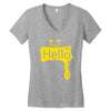 hello world Women's V-Neck T-Shirt