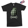 hand grenade military army Exclusive T-shirt