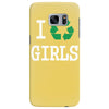 i recycle girls slogan text funny baseball jersey Samsung Galaxy S7 Edge