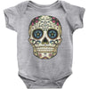 men's pura vida sugar skull Baby Bodysuit