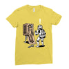 metal wars solid Ladies Fitted T-Shirt