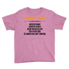 January Girl Hated By Many Youth Tee