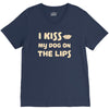 i kiss my dog on the lips V-Neck Tee