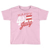happy 4th of july Toddler T-shirt