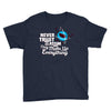 never trust an atom, they make up everything Youth Tee