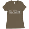 she never said that Ladies Fitted T-Shirt