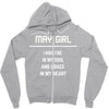 May Girl Zipper Hoodie