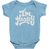 i'm happy Baby Onesie