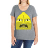 Unacceptable Ladies Curvy T-Shirt