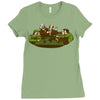 risky business Ladies Fitted T-Shirt