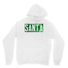 santa green glitter Unisex Hoodie