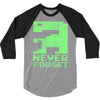 never forget 3/4 Sleeve Shirt