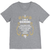 i am a gemini V-Neck Tee