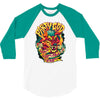 party god (red) 3/4 Sleeve Shirt